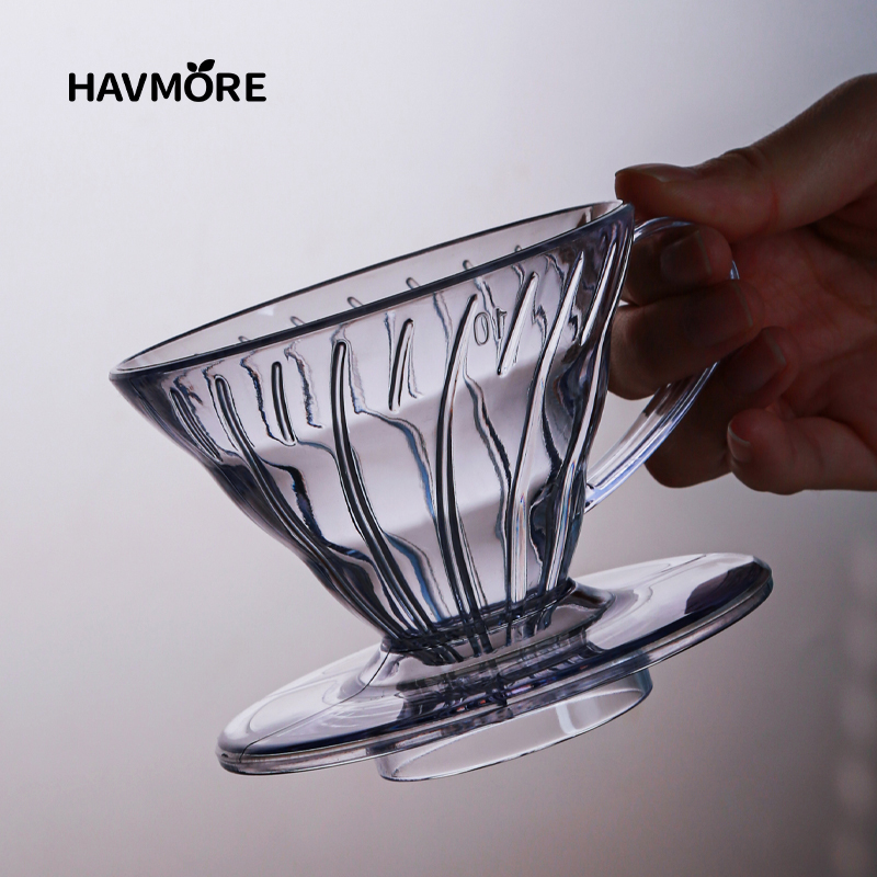 Coffee Equipment V60 - Reusable Coffee Dripper Resin Coffee Filter