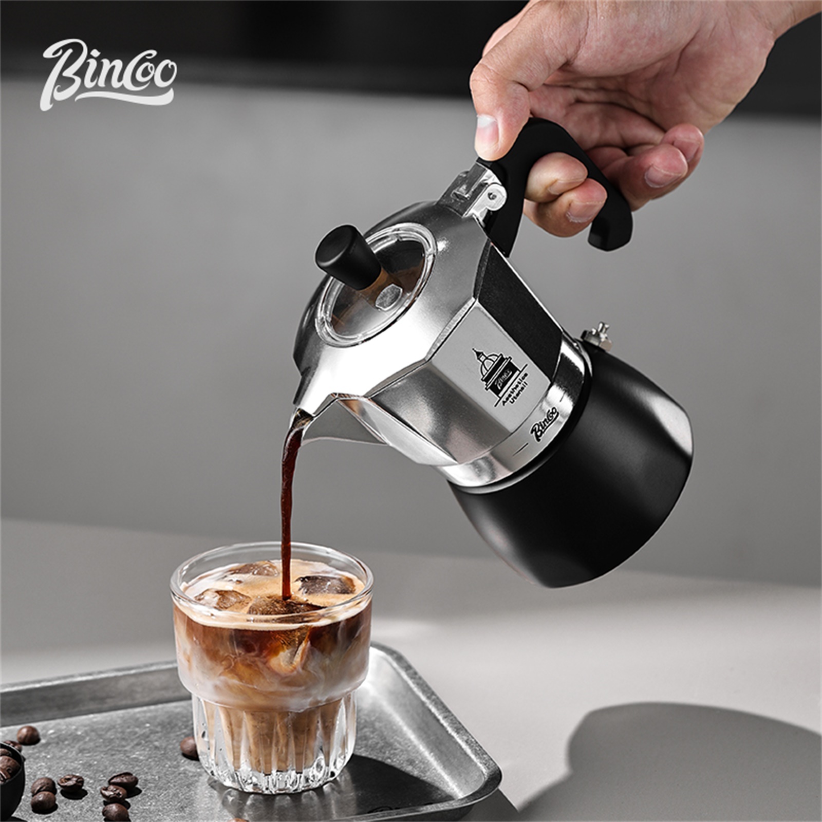 Coffee Equipment Espresso - BINCOO Double Valve Moka Pot，Espresso Extraction