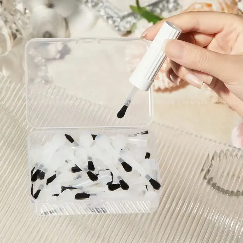 Group Head Brush - 50PCS Nail Gel Replace Brush Head
