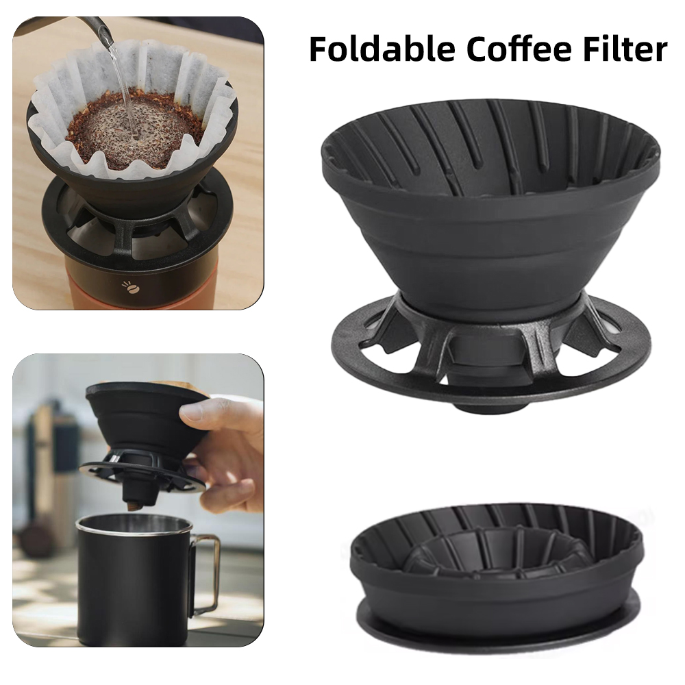Coffee Equipment V60 - Portable Reusable Coffee Dripper Silicone coffee