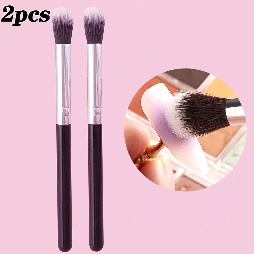 Group Head Brush - 2Pcs/set Nail Art Gradient Blush Brushes