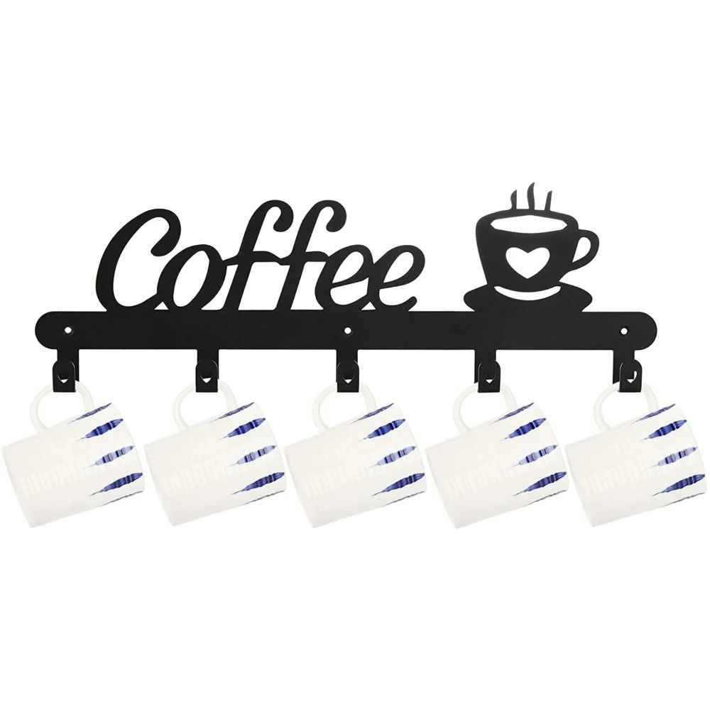 Metal Wall Mounted Coffee Mug  - Coffee Equipment Rack recension och pris