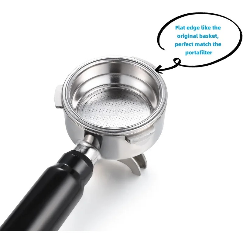 High Quality 2pcs 58mm Dual Wa - Coffee Extraction Equipment recension och pris