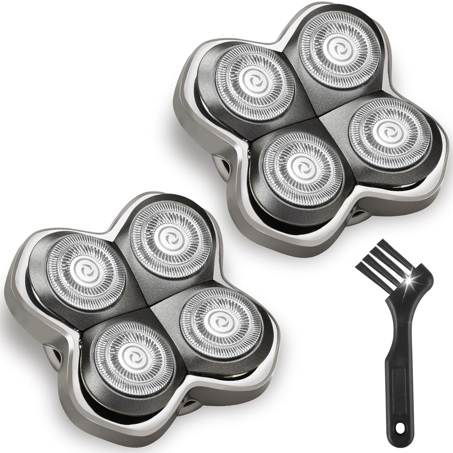 Replacement Shaver Blades, 4 F - Group Head Brush recension och pris