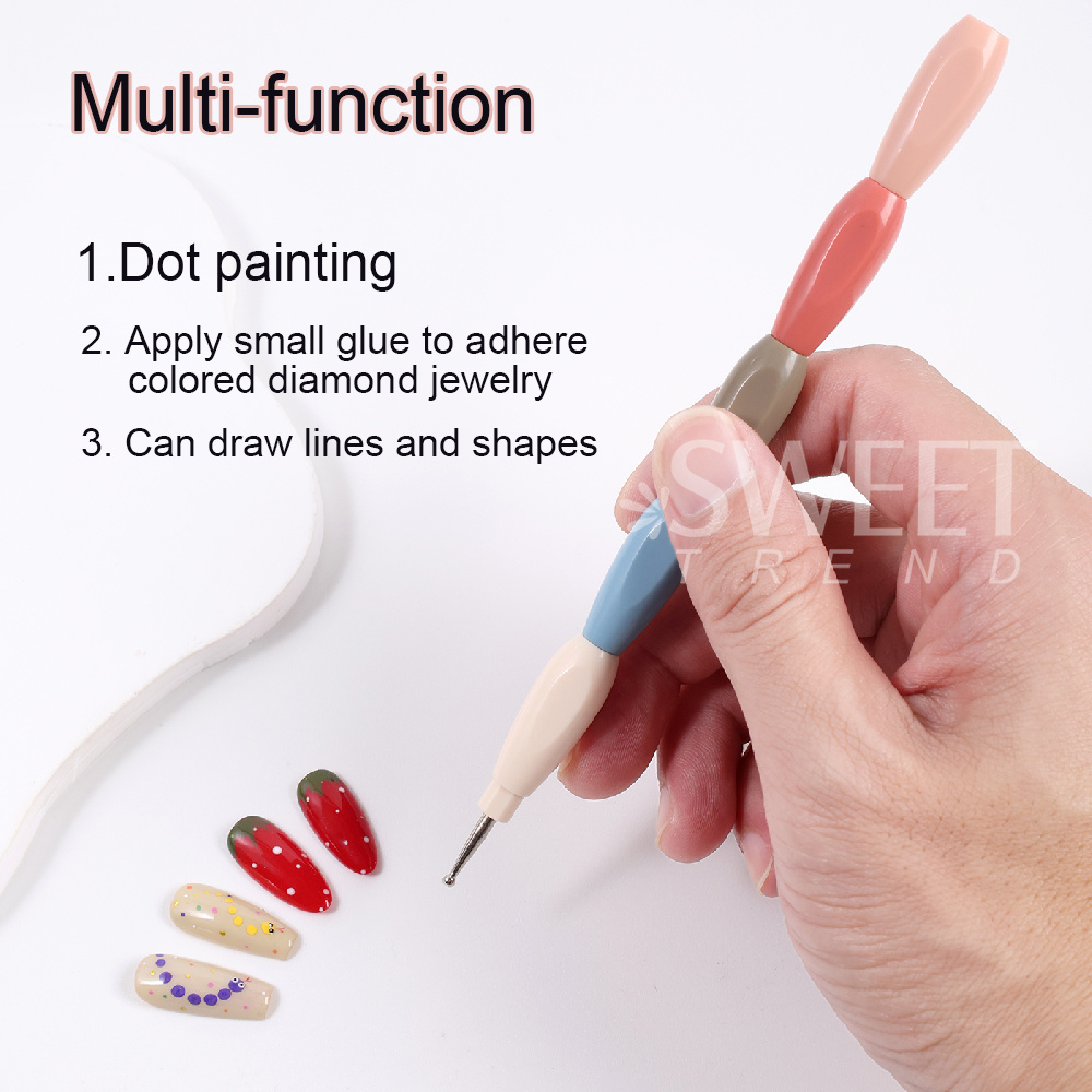 SWEET TREND-1pc 5 Head Nail Do - Group Head Brush recension och pris