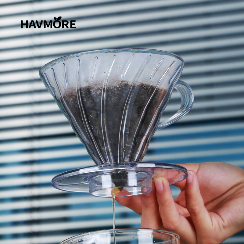 Reusable Coffee Dripper Resin  - Coffee Equipment V60 recension och pris
