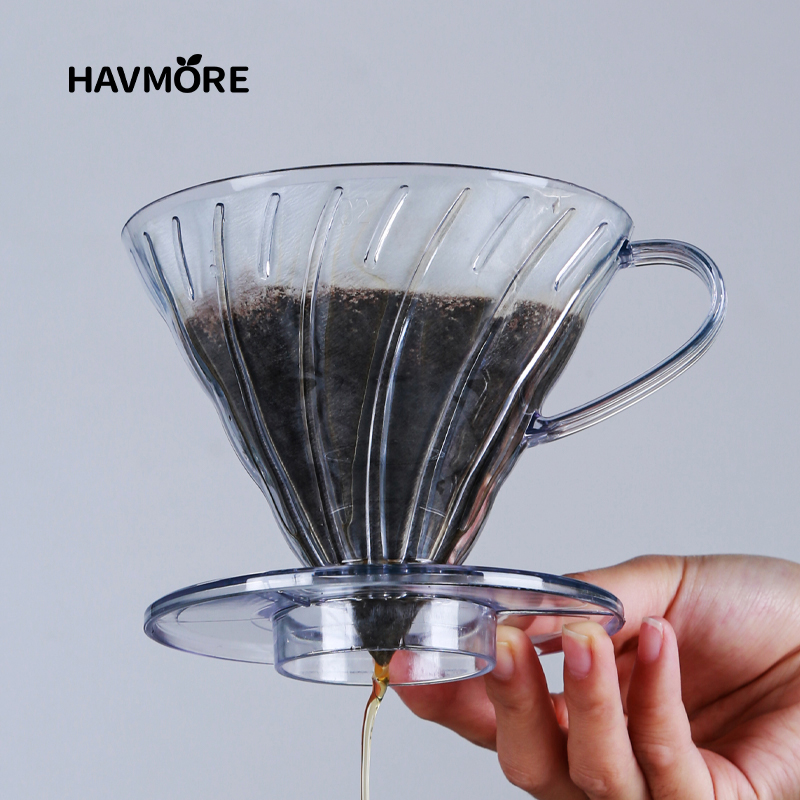 Reusable Coffee Dripper Resin  - Coffee Equipment V60 recension och pris
