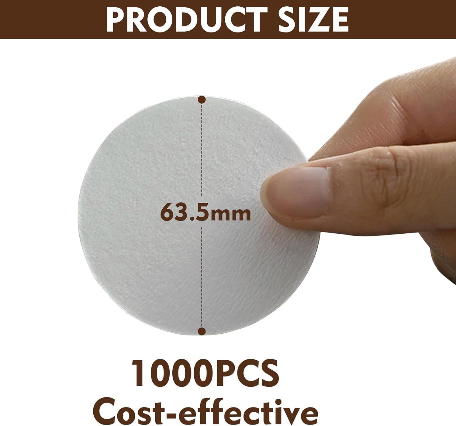 Round Coffee Filters, Compatib - Hero Coffee Equipment recension och pris