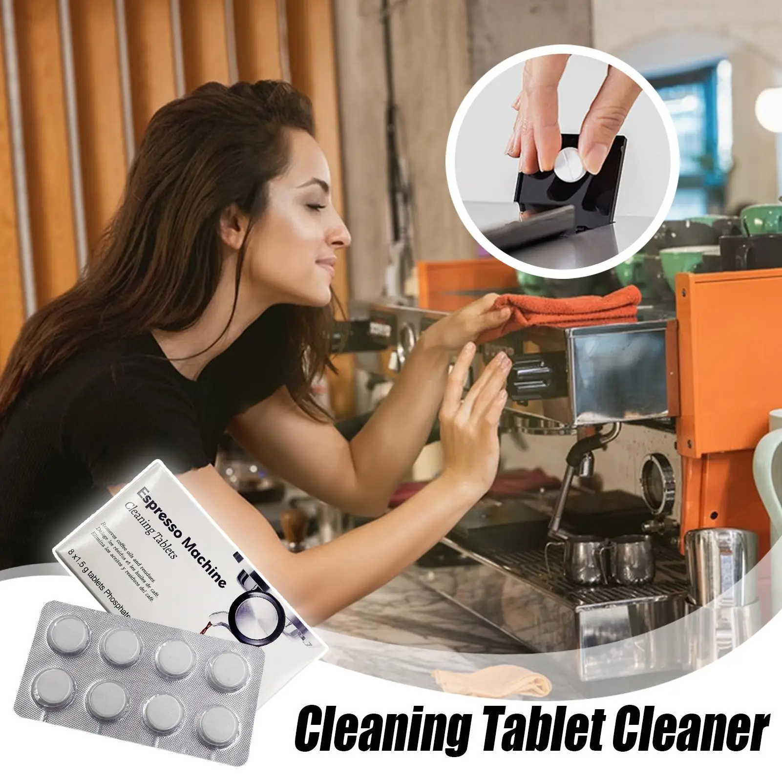 Espresso Machine Cleaning Tabl - Backflush Tablet Cleaner recension och pris
