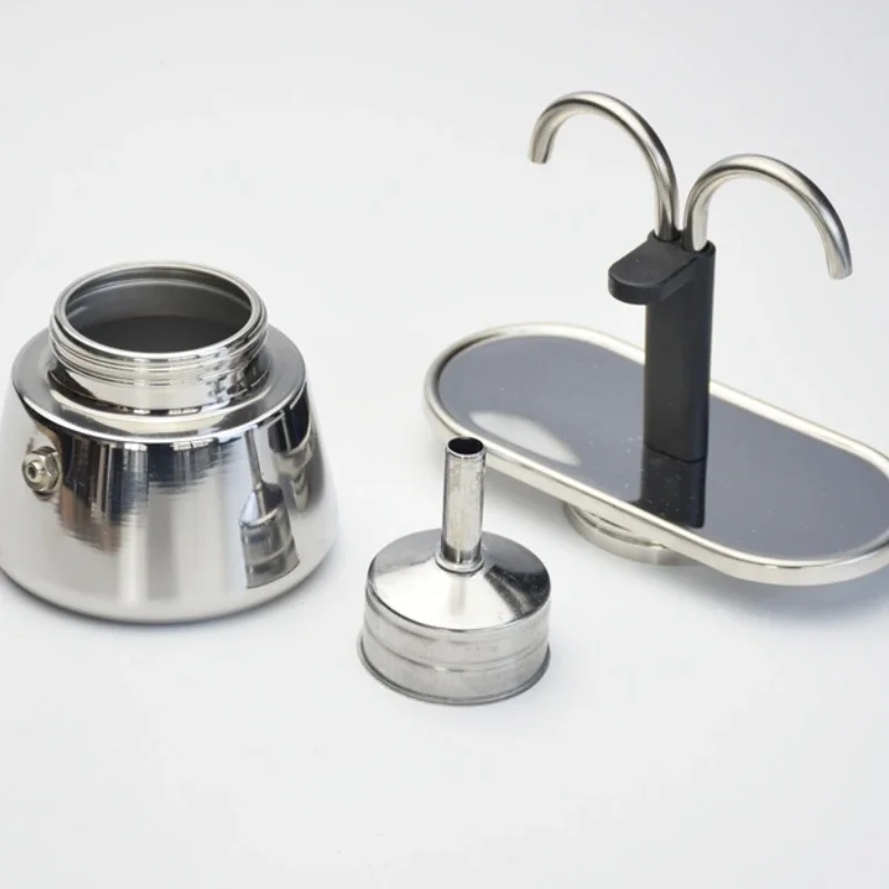 200ML Mini Moka Pot Double Tub - Hero Coffee Equipment recension och pris