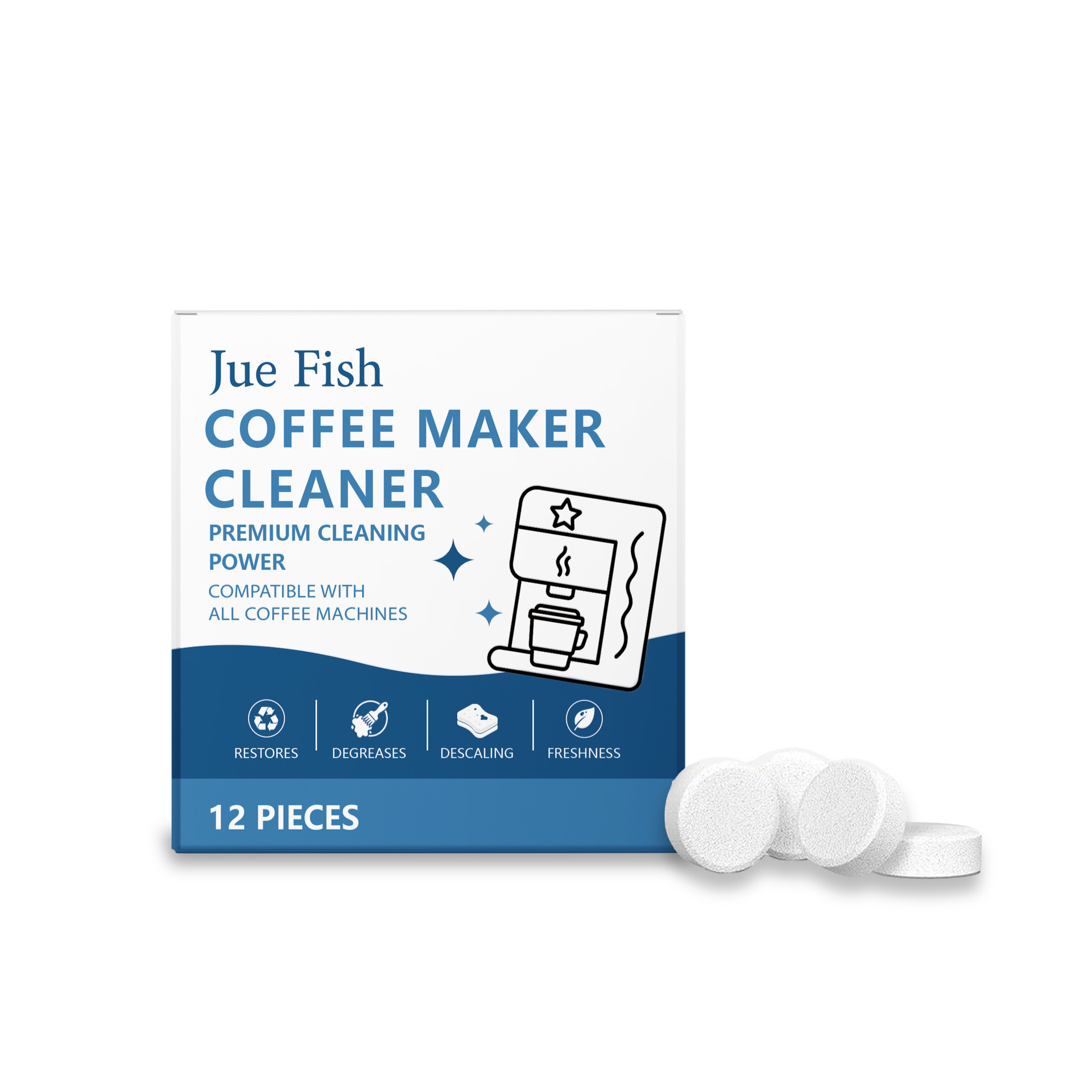 Coffee Machine Cleaning Tablet - Backflush Tablet Cleaner recension och pris