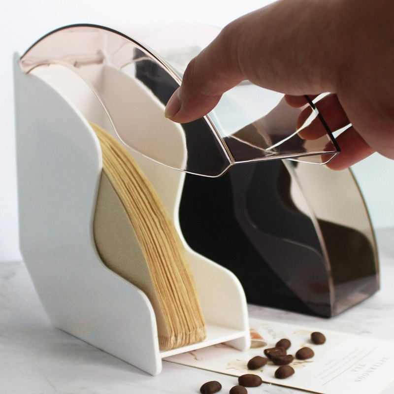 1pc Fan-shaped Coffee Filter P - Coffee Equipment Rack recension och pris