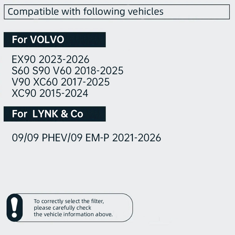 For VOLVO S60 3 -224 S90 2 -23 - Coffee Equipment V60 recension och pris