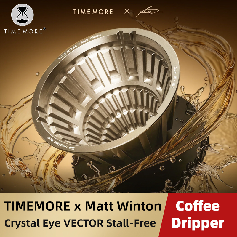 TIMEMORE X Matt Winton Crystal - Coffee Equipment V60 recension och pris