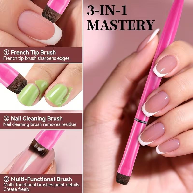 NEW French Nail Brush, With Mu - Group Head Brush recension och pris