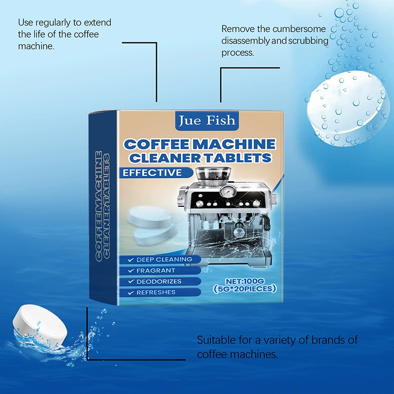 20Pcs Espresso Machine Cleanin - Backflush Tablet Cleaner recension och pris
