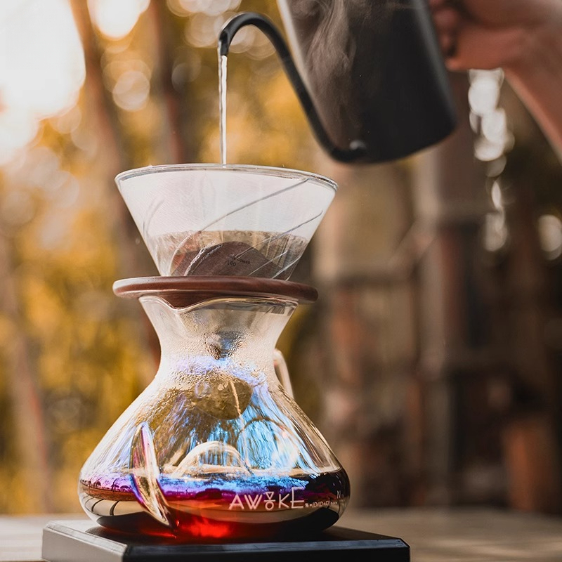 Pour Over Coffee Maker Glass C - Coffee Equipment V60 recension och pris