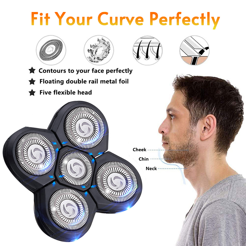 Replacement Electric Shaver He - Group Head Brush recension och pris