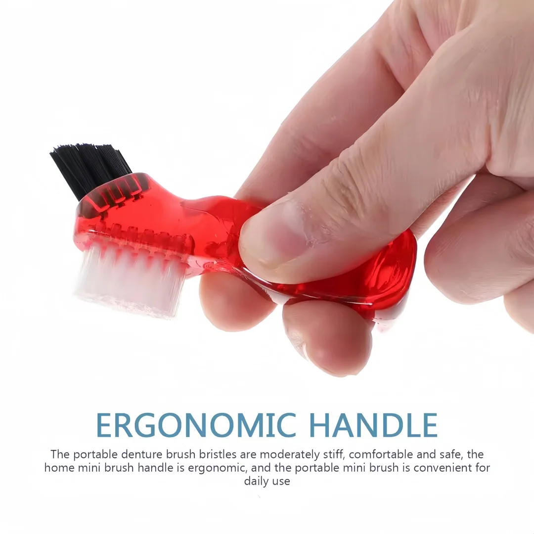 4PCS Denture Cleaning Brush Po - Group Head Brush recension och pris