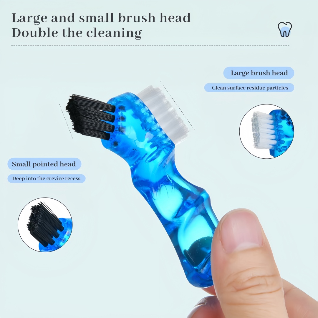 4PCS Denture Cleaning Brush Po - Group Head Brush recension och pris