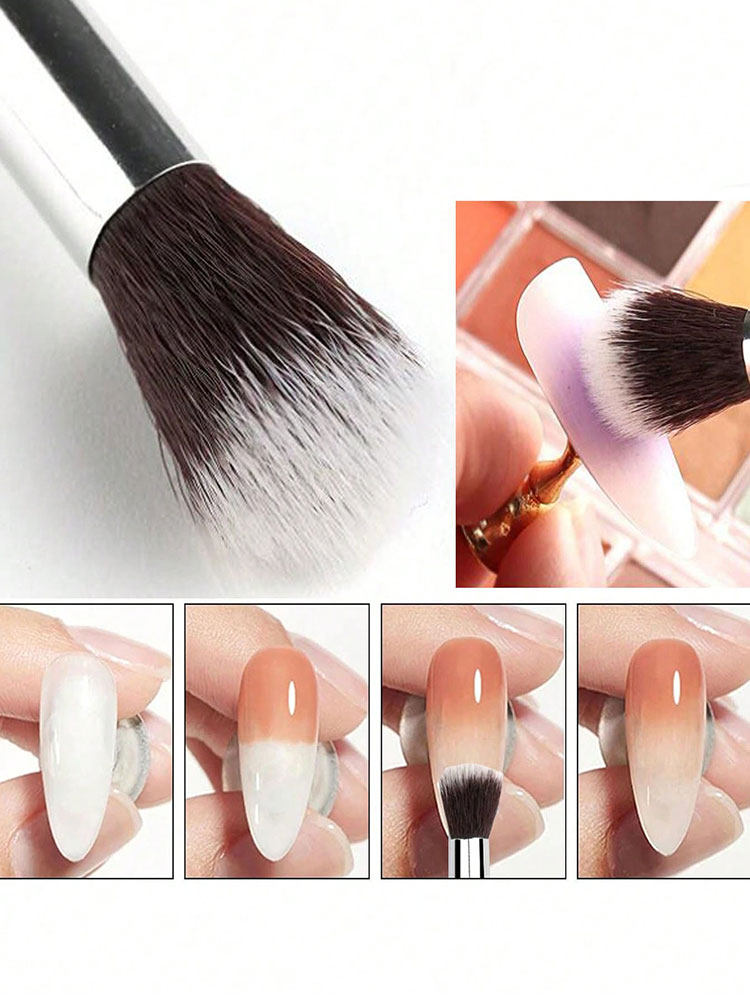 2Pcs/set Nail Art Gradient Blu - Group Head Brush recension och pris