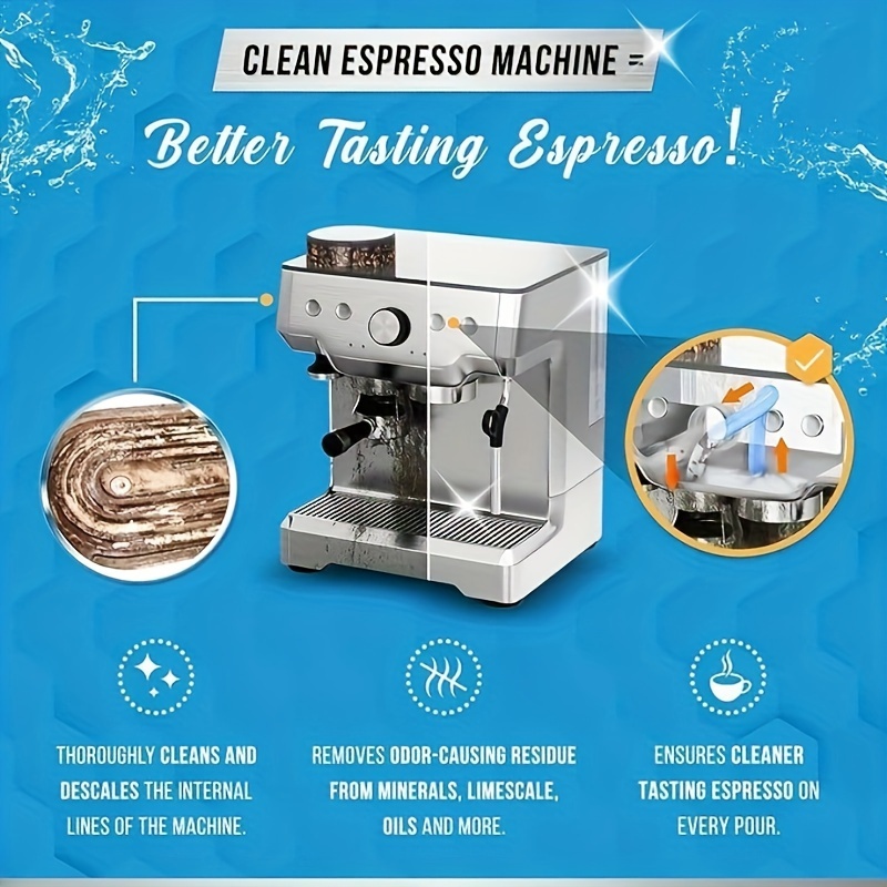 Espresso Machine Cleaning Tabl - Backflush Tablet Cleaner recension och pris