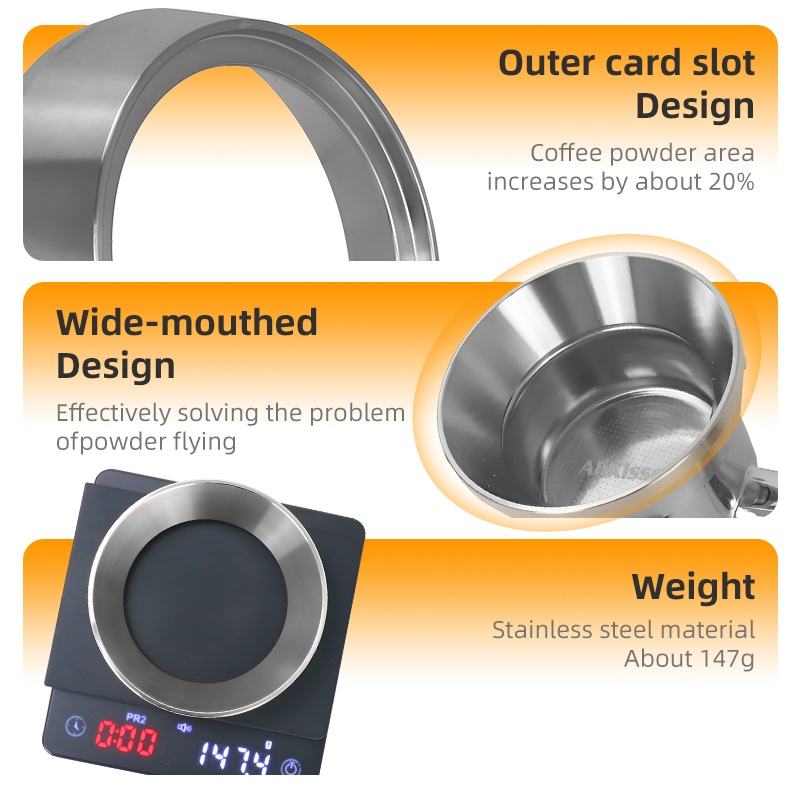 54mm Coffee Dosing Ring Stainl - Coffee Extraction Equipment recension och pris