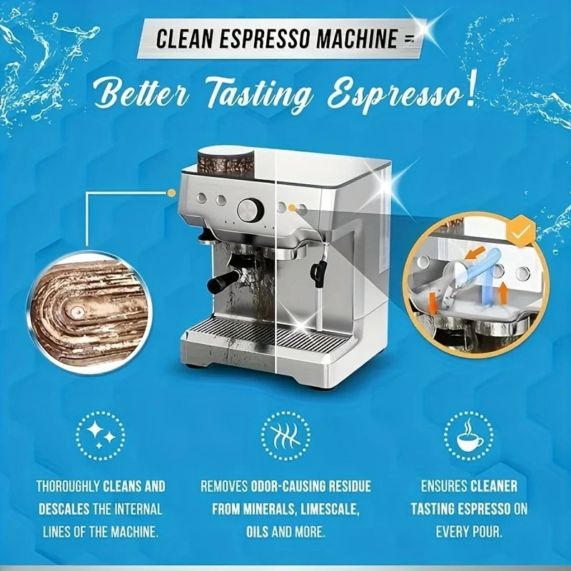 Espresso Machine Cleaning Tabl - Backflush Tablet Cleaner recension och pris