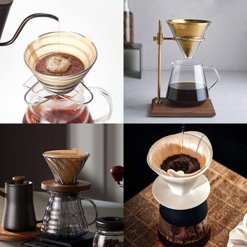 Natural Paper Filters Unbleach - Coffee Equipment V60 recension och pris