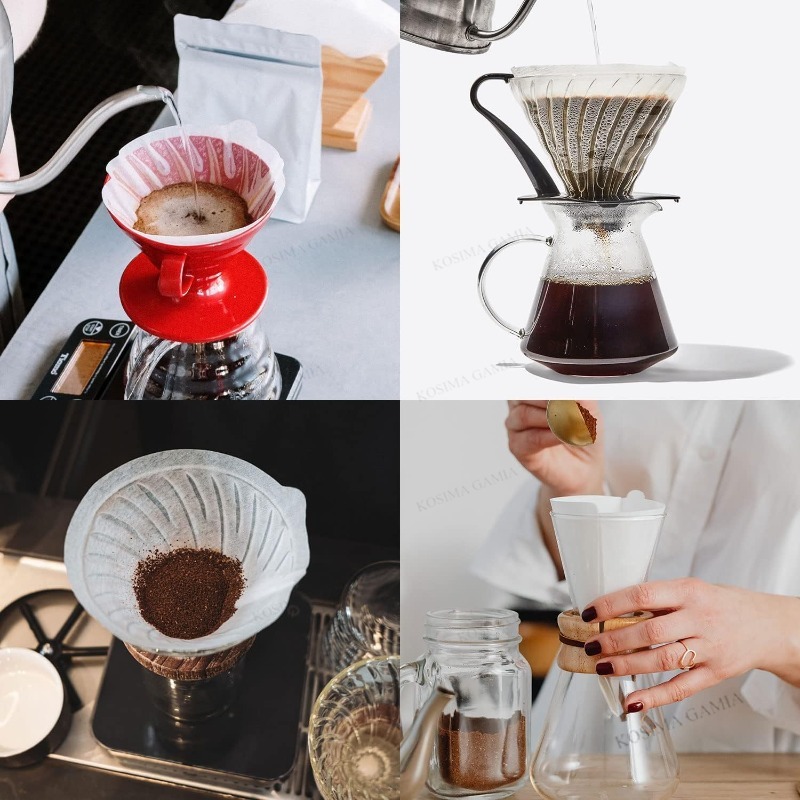 40-120 PCS Coffee Filter Acces - Coffee Equipment V60 recension och pris