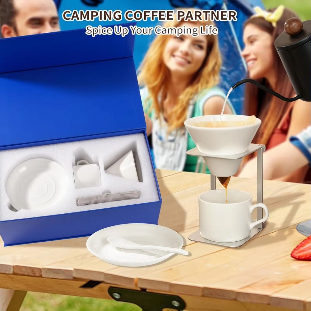 Stainless Steel Coffee Drip Ho - Coffee Equipment Rack recension och pris