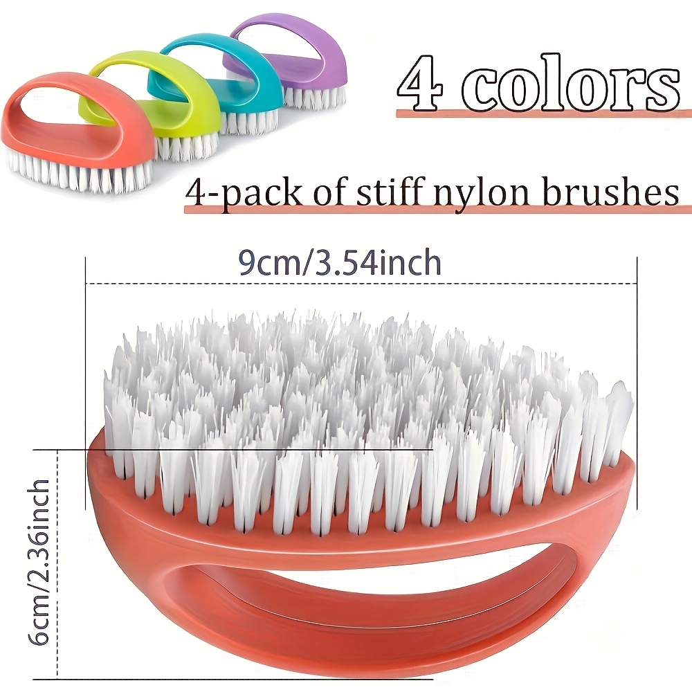 2PCS heavy-duty nail brush, ha - Group Head Brush recension och pris